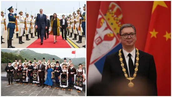 Vučića u Kini dočekali na crvenom tepihu: Njegova žena Tamara zapela za oko fotografu