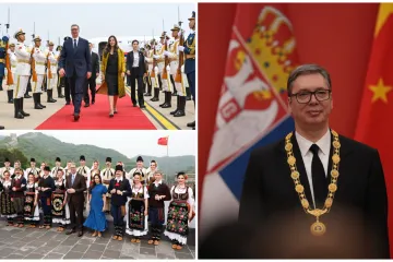 Vučića u Kini dočekali na crvenom tepihu: Njegova žena Tamara zapela za oko fotografu