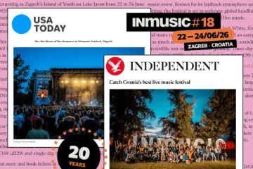 Američki i britanski mediji ističu INmusic festival kao ključan razlog za ljetni dolazak u Zagreb