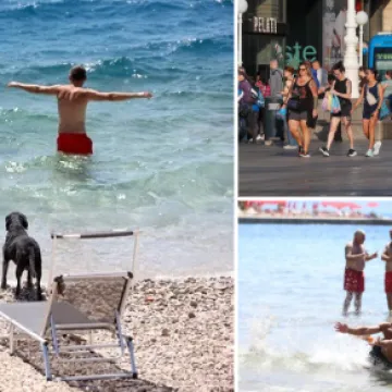 Hrvatska na udaru vrućina: Ovih 15 gradova u 16 sati bili su najtopliji u Hrvatskoj