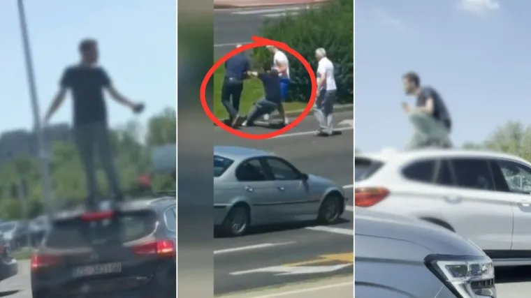 Doznajemo tko je mladić koji je u Zagrebu skakao po automobilima: 'Izuzetno rijetko i opasno'