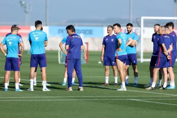 Zlatko Dalić uhvaćen u zagonetnom razgovoru s pomoćnikom: Evo kako se na Rujevici brusi forma