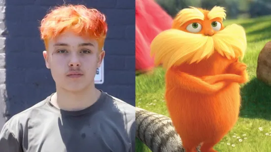 Znate li tko je ovo? Član slavne obitelji promijenio imidž: Inspiraciju crpio od anime junaka ili Loraxa?