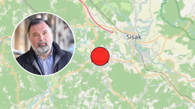 Seizmolog Kuk o potresu kod Siska: 'Bio je jači od prosjeka posljednjih mjeseci'