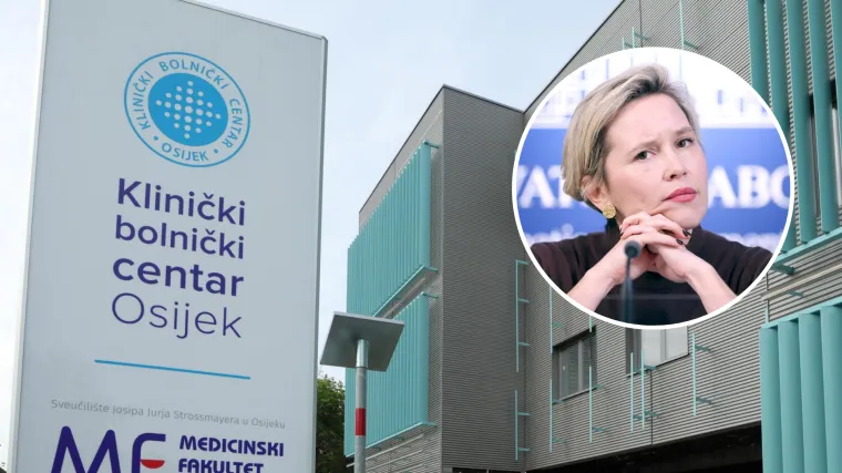 Kekin iznijela alarmantne brojke, KBC Osijek joj uzvratio: 'Javnost dovodite u zabludu'