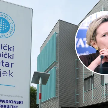 Kekin iznijela alarmantne brojke, KBC Osijek joj uzvratio: 'Javnost dovodite u zabludu'