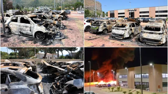 Mafija se vratila i 'u tri minute zapalila sve!' Pogledajte &scaron;to je ostalo od automobila...