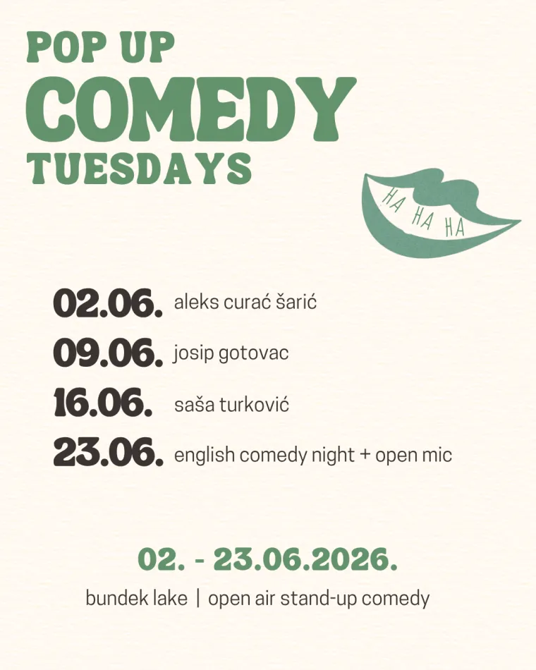 Lipanj na Bundeku donosi pregr&scaron;t zabave: Od stand-up nastupa, koncerata do Catan turnira