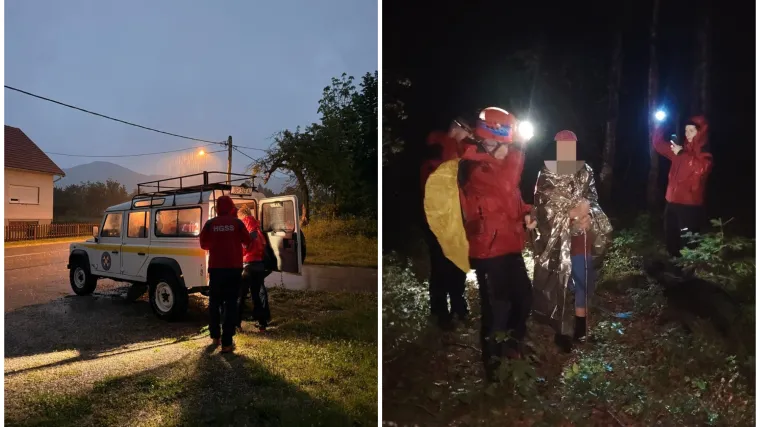 Oti&scaron;la u redovnu &scaron;etnju pa nestala: HGSS satima tražio stariju ženu po jakoj grmljavini