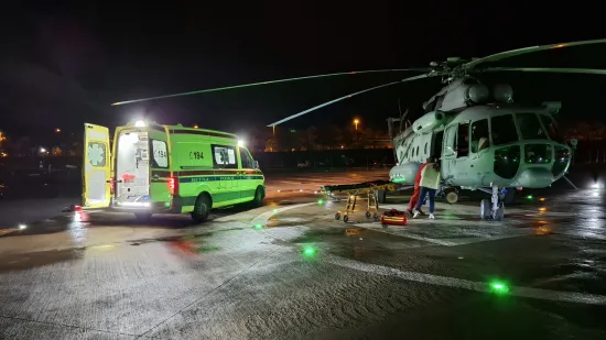 HRZ-a po mraku letio prema dalmatinskim otocima: Maloljetnica i Nepalac prevezeni u Split