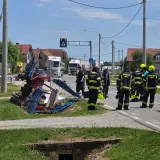 Potresni prizori tragedije u Slavoniji: Vozač traktora poginuo pred vlastitom kućom