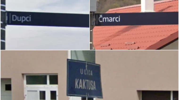 Od Čmaraca, Sedla do Kaktusa: Ova urnebesna imena hrvatskih ulica nasmijat će vas do suza