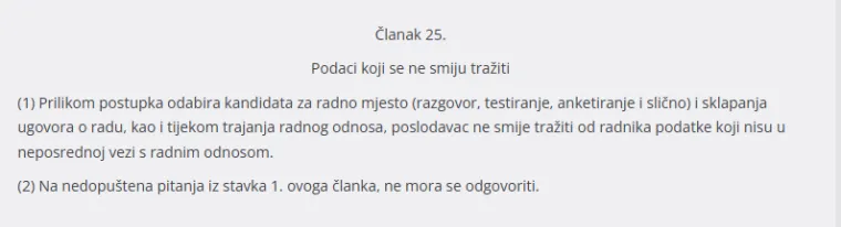Ovo je zabranjeno, kazne su i 8000 eura: Istražujemo &scaron;to vas ne smiju pitati na razgovoru za posao