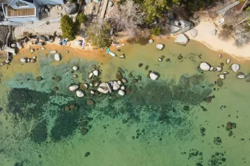 Ovo jezero ljeti izgleda kao plaža, a zimi kao skijali&scaron;ni raj: 'Jedno je od najljep&scaron;ih'