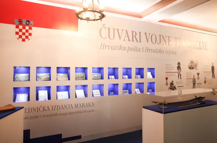 U MORH-u izložba novog izdanja po&scaron;tanskih maraka &bdquo;Hrvatska vojna tradicija 3&ldquo;