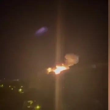 Ovako to izgleda: Eksplodirao je sav ubojiti teret na dronu