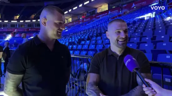 Braća Sičaja stigla na beogradski spektakl: 'Event će biti lud od prve borbe'