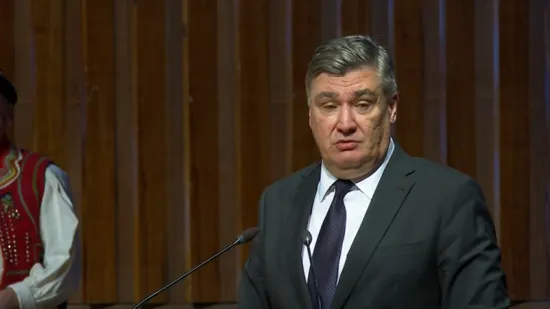 Milanović u Lisinskom ignorirao Dan državnosti: 'Nije ga ni spomenuo'