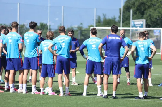 Izbornik Dalić napokon odradio trening s punom postavom