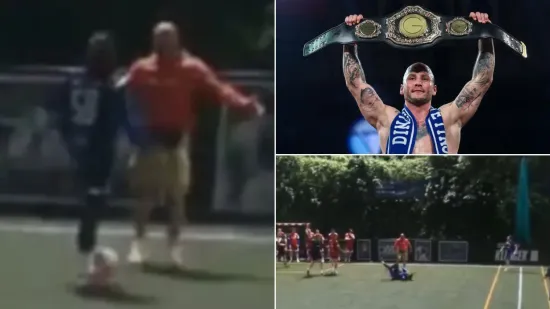 Martinjak glavom nokautirao igrača, kruži snimka, javio nam se: 'Vi&scaron;e je bilo odguravanje nego udarac'
