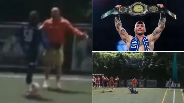 Martinjak glavom nokautirao igrača, kruži snimka, javio nam se: 'Vi&scaron;e je bilo odguravanje nego udarac'