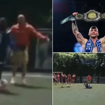Martinjak glavom nokautirao igrača, kruži snimka, javio nam se: 'Vi&scaron;e je bilo odguravanje nego udarac'
