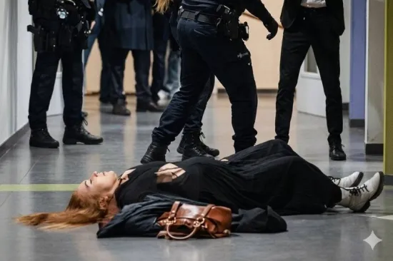 &Scaron;okantne snimke preplavile dru&scaron;tvene mreže: Policajci uhvatili trudnicu za kosu i vukli je po podu
