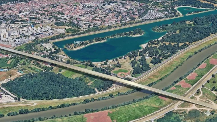 Počinje operacija 'Jarunski most': Dug 625, &scaron;irok 38 metara s četiri trake, tramvajem...