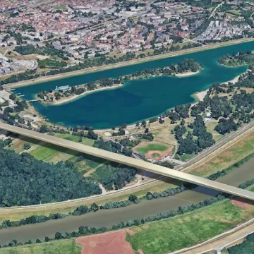Počinje operacija 'Jarunski most': Dug 625, &scaron;irok 38 metara s četiri trake, tramvajem...