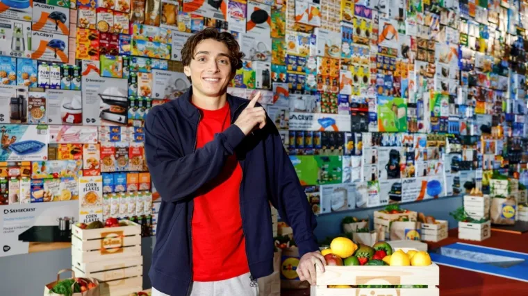 Armand Duplantis preskočio zid od 5,50 metara Lidlovih proizvoda