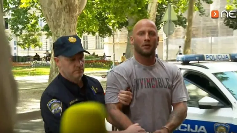 Pitali smo Martinjaka je li mu žao: Pogledajte snimku dovođenja na sud
