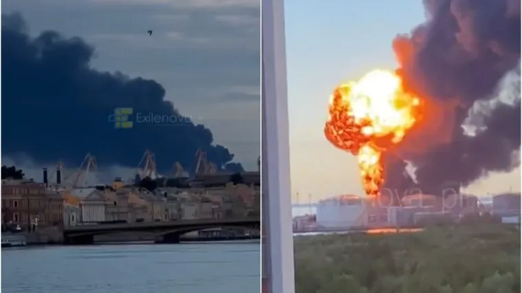 Noćni udar na Ruse: Uoči Putinovog investicijskog foruma gori nebo nad Moskvom i Peterburgom!