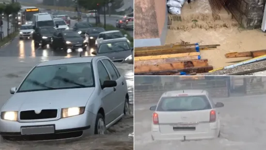 U Splitu i Zadru opet imali pune ruke posla: Pogledajte snimke, poplave paralizirale sve!