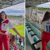 Prekrasna Arija Rizvić u dresu s desetkom bodrila Vatrene uoči Svjetskog prvenstva