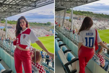 Prekrasna Arija Rizvić u dresu s desetkom bodrila Vatrene uoči Svjetskog prvenstva