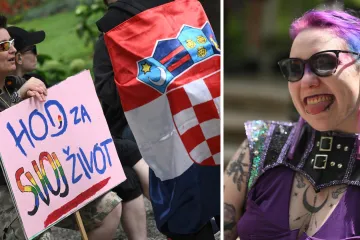 Dugine boje preplavile centar Zagreba: Uskoro kreće Povorka ponosa, ovo je trasa kojom će &scaron;etati