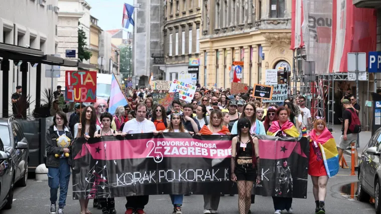 Jubilarna 25. Povorka ponosa pro&scaron;la centrom: 'Ovo je jedan od najvažnijih ljudskih prosvjeda'