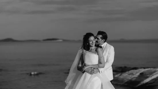 Lana Biželj i Luka Majcen uplovili u bračne vode: Fotografije sa spokojnog otoka su božanstvene