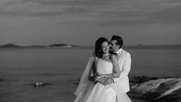Lana Biželj i Luka Majcen uplovili u bračne vode: Fotografije sa spokojnog otoka su božanstvene