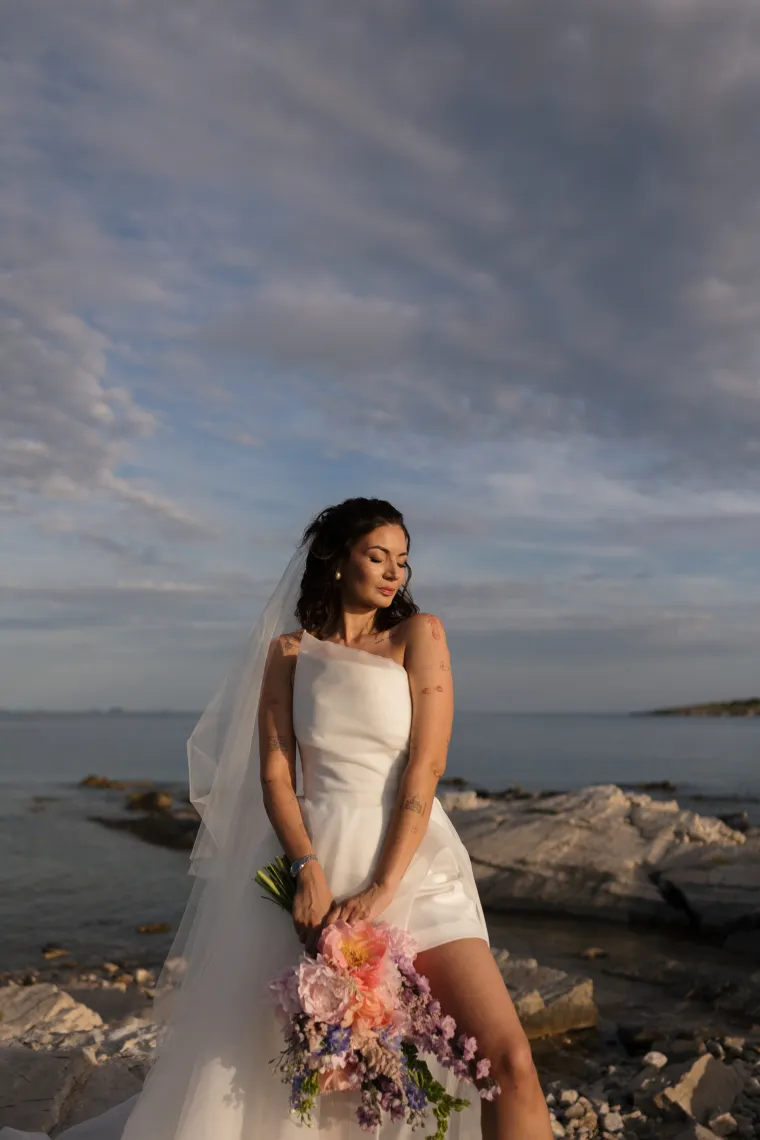 Lana Biželj i Luka Majcen uplovili u bračne vode: Fotografije sa spokojnog otoka su božanstvene