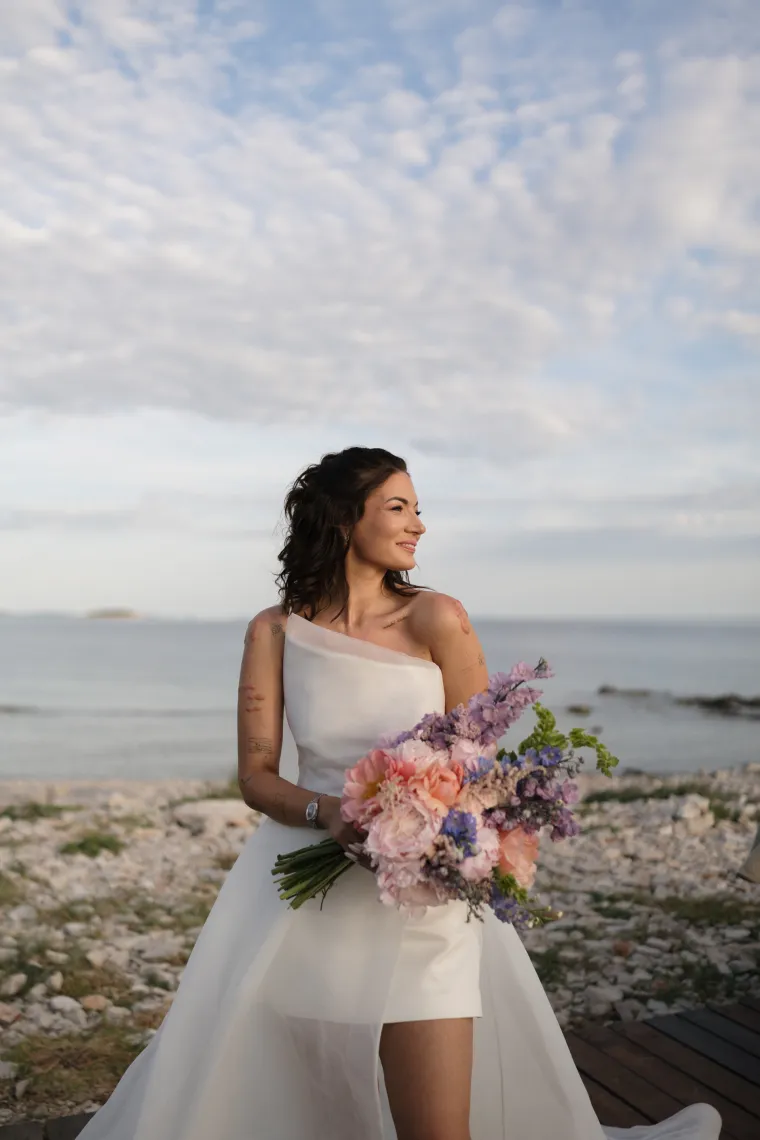 Lana Biželj i Luka Majcen uplovili u bračne vode: Fotografije sa spokojnog otoka su božanstvene