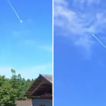 Pojavile se snimke akcije borbenih Rafalea: Pogledajte kako ru&scaron;ile dron koji je doletio iz Rusije
