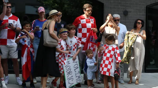 Hrvatska je stigla u Ameriku: Pogledajte doček navijača za Vatrene
