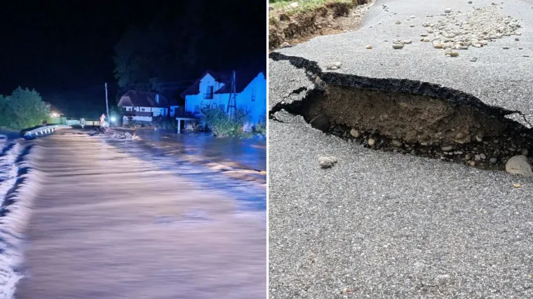 Oluja poharala Sloveniju, bujica nosila sve pred sobom: O&scaron;tećeni mostovi i ceste, poplavljene kuće
