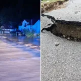 Oluja poharala Sloveniju, bujica nosila sve pred sobom: O&scaron;tećeni mostovi i ceste, poplavljene kuće
