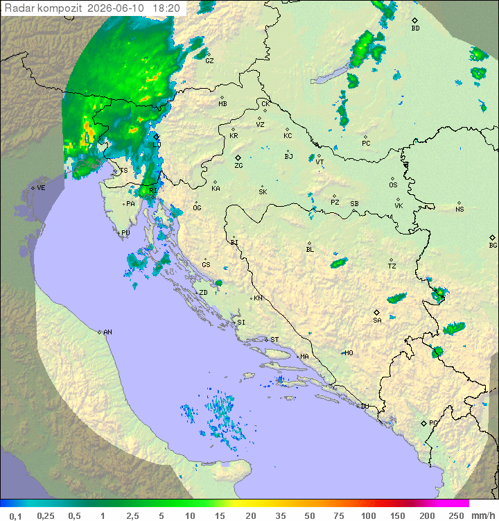Tuča i grmljavinsko nevrijeme pogodili Hrvatsku, upaljeni meteoalarmi diljem zemlje