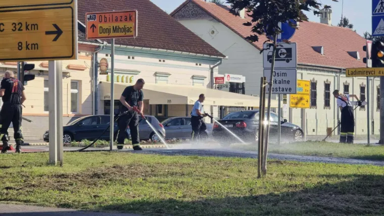 Vatrogasci krenuli spa&scaron;avati kravu, ona ih pretekla! Ostao im 'samo' mulj