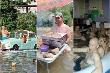 Ovako Balkanci uživaju u kupanju: Samo oni znaju stvoriti takvu zabavu, prizori su urnebesni