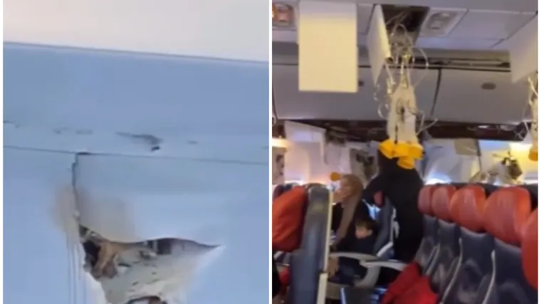 Boeing s 267 putnika udario u radar, krilo aviona se raspalo