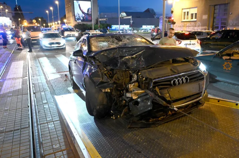 Motorist poginuo u te&scaron;koj prometnoj nesreći kod Vjesnika: Uhićen vozač Audija (26)